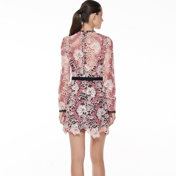 TALULAH La Maison The Passion Lace Mini Dress - Picture 4 of 15